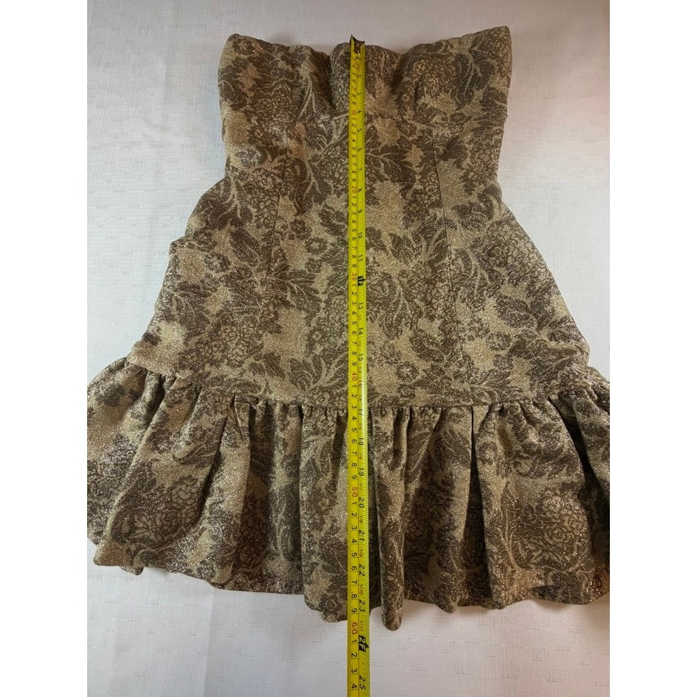 Dolce & Gabana D&G Gold Mini Dress Women's‎ Size 6 - Picture 8 of 12